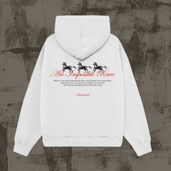 Hoodie oversize "The impossible race"