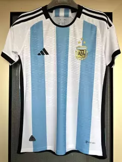 Camisa Argentina Copa 2022 3 Estrelas