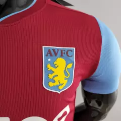 Camisa Aston Villa Home versão Jogador 22/23 - SHOPPING FUT 7L