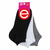 X12 (DOCENA) Soquete de Mujer PACK x 3 LISO SURTIDO ART 101L.3 ELEMENTO