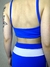 Top Azul com Branco - comprar online