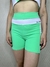 Short Verde com Branco