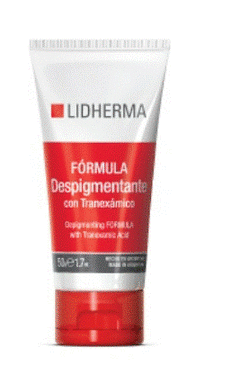 FORMULA ”DESPIGMENTANTE “. LIDHERMA. FUNCION MANCHAS. ( PRESENTACIÓN: 50 GR..)