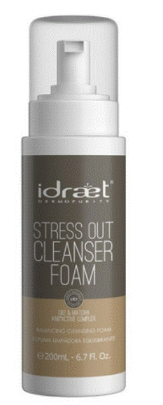 STRESS OUT CLEANSER FOAM. IDRAET. (200 ML)
