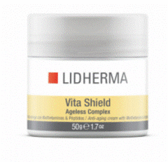 VITA SHIELD “AGELESS COMPLEX”. LIDHERMA. FUNCION ANTIAGE (PRESENTACIÓN: POTE POR 50G CON ESTUCHE)