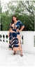 Imagem do Vestido Plus Size Decote V Com Detalhe De Vivo