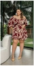 Macaquinho Plus Size Estampado - loja online