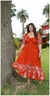 Vestido Plus Size Estampado Floral