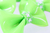 Mini Laço em Lonita Silicone Verde Limão - comprar online