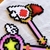 Marca Páginas Sakura CardCaptors em Pixel Art na internet
