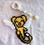 Chaveiro Kero - Sakura Card Captors em Pixel