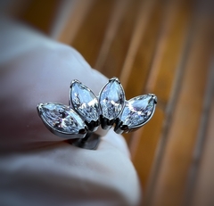 top con cristales - comprar online