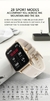 Smartwatch COLMI P28 Plus GTS3 - Bluetooth - Atende Chamada - IP67 à prova d'água - Android e iOS Phone - loja online