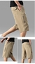 Shorts Masculino Cinto-Cordão-Elástico com Bolsos