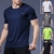 Camisas Masculina de ginástica, manga curta, moda verão - loja online