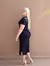 Vestido Camisetão Preto - Chica Fashion
