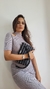 bag Dani preto + prata + lurex pronta entrega - Joyle Croche Moderno