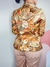 Blazer Dourado Estampado TAM.38 CÓD.33 - loja online