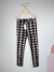 Calça Skinny Xadrez Pied de Poule de Tecido TAM.36-38 CÓD.43 CX01 - La Dorita Brechó