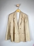 Blazer Alongado de Linho Bege cod.118 TAM.52 - La Dorita Brechó