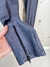 Calça Legging Cinza Detalhes em Zíper TAM.M 40 - La Dorita Brechó