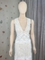 Vestido Longo de Renda Bege TAM.M CÓD.424 - La Dorita Brechó