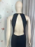 Vestido Longo Preto Estilo Sereia TAM.M CÓD.607