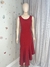 Vestido Mob vermelho Barra Assimétrica TAM.P CÓD.602 na internet
