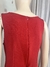 Vestido Mob vermelho Barra Assimétrica TAM.P CÓD.602 na internet