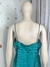 Vestido Curto Verde de Festa Cetim em Camadas TAM.G CÓD.431 - loja online