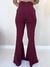 Calça Pantalona Vinho Morena Rosa TAM.38 CÓD.07