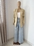 Blazer Alongado de Linho Bege cod.118 TAM.52 - comprar online