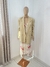 Vestido Midi Sleep Dress Vintage Bege Estampa Floral TAM.P/M CÓD.06 - loja online