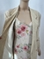 Vestido Midi Sleep Dress Vintage Bege Estampa Floral TAM.P/M CÓD.06 - comprar online