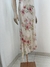 Vestido Midi Sleep Dress Vintage Bege Estampa Floral TAM.P/M CÓD.06 - loja online