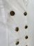 Imagem do Blazer Branco Alongado com Botões Dourados TAM.P/36 CÓD.585