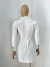 Blazer Branco Alongado com Botões Dourados TAM.P/36 CÓD.585 - comprar online