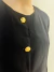 Camisa Preta Vintage Alongada Com Ombreira TAM.G CÓD.143 - loja online