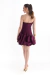 VESTIDO ETORE BURGUNDY na internet