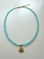 COLLAR SHELL (Turquesa) - tienda online