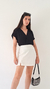 BLUSA PRETA TRANSPASSE FOREVER 21 - P na internet