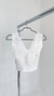 CROPPED TRICÔ BRANCO - P/M - comprar online