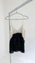 BLUSA B/W PLISSADA - P - comprar online