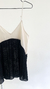 BLUSA B/W PLISSADA - P - santoli bi