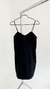 VESTIDO ALFAIATARIA PRETO - P/M - comprar online