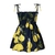 Vestido sem mangas flor verão praia cinta princesa - loja online