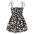 Vestido sem mangas flor verão praia cinta princesa - loja online
