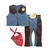 Roupas do bebê menino traje cowboy conjunto na internet