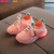 Sapatos infantis esportivos primavera moda luminosa na internet