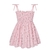 Vestido sem mangas flor verão praia cinta princesa - loja online